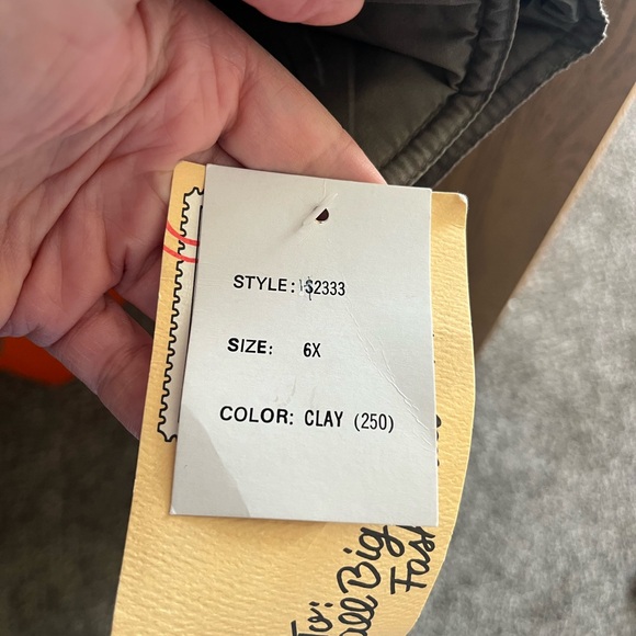 NWT Men’s South Creek coat size 6x - Picture 3 of 6